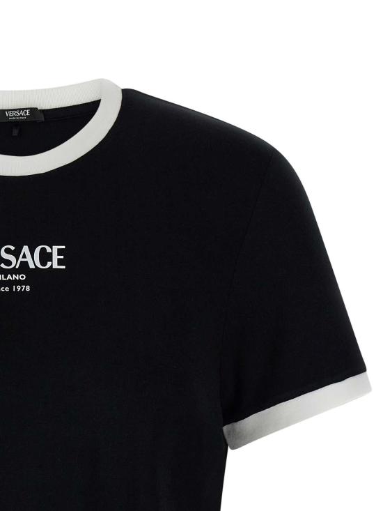 26FW 베르사체 반팔 티셔츠 10226561A166852B020 BLACK - VERSACE