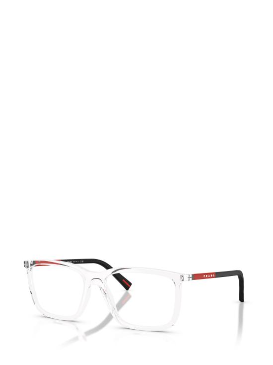 26FW 프라다 리네아 로사 임팩션 레글러 안경테 PS 01SV 2AZ1O1 CRYSTAL - PRADA