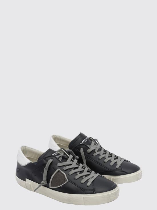 26FW 필립모델 스니커즈 PRLU V039 Black 1 - PHILIPPE MODEL