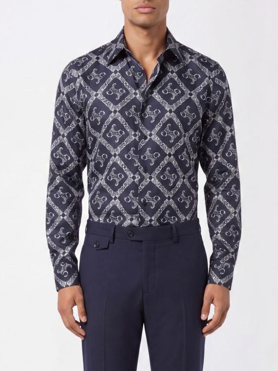 26FW 빌리어네어 긴팔 셔츠 OAECMRP2541BTE065N 24 Navy
