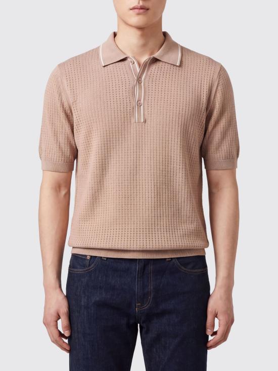 26SS 딸리아토레 폴로 티셔츠 HILLPEPWE2609 COGNAC Brown