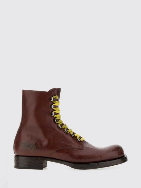 26FW 프라다 앤티크 가죽 첼시 부츠 2UF003FX0013ZQE F0324 Brown