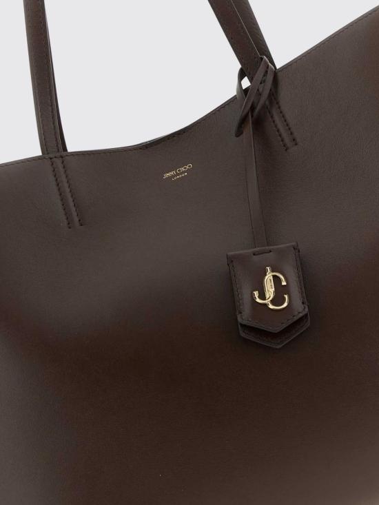 26FW 지미추 토트백 NINE2FIVEEWPKR CHOLIGGOL Brown - JIMMY CHOO