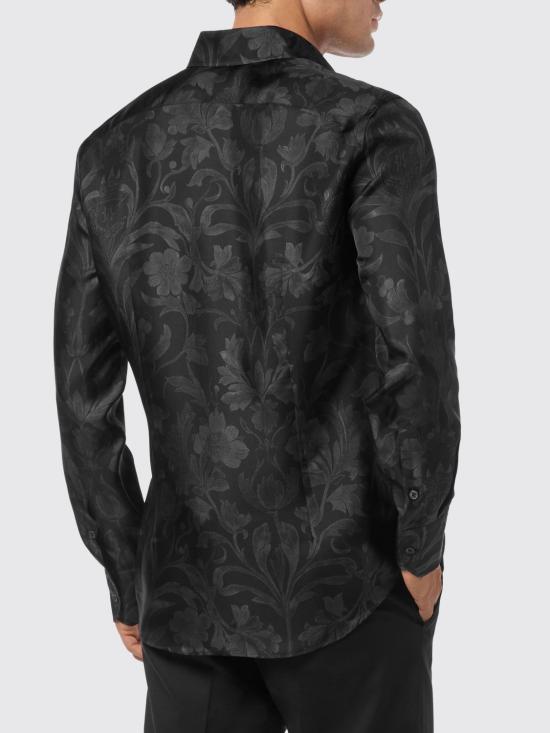 26FW 빌리어네어 긴팔 셔츠 OAECMRP2543BTE065N 02 Black - BILLIONAIRE