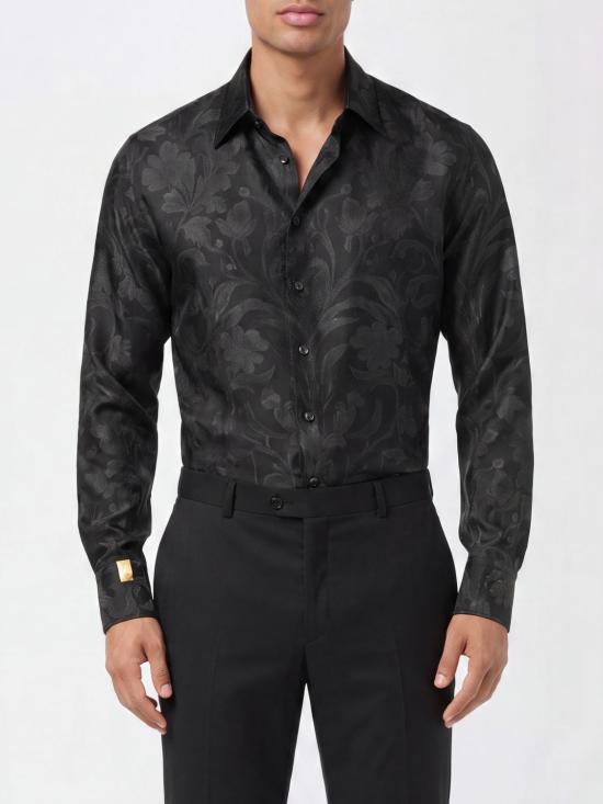 26FW 빌리어네어 긴팔 셔츠 OAECMRP2543BTE065N 02 Black