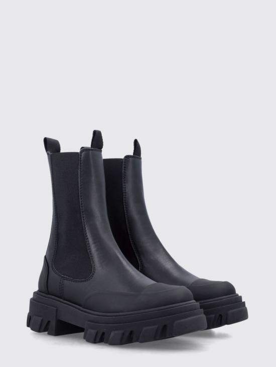 26FW 가니 미드 첼시 부츠 S32384900 099 Black - GANNI