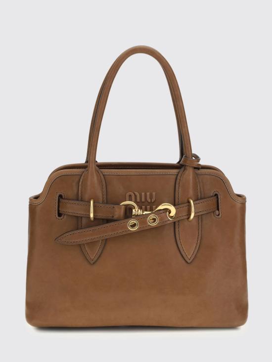 26FW 미우미우 아방뛰르 나파 레더 백 5BA292VOON2BBL F0316 Brown