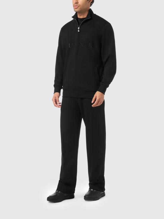 26FW 빌리어네어 집업 니트 OAECMJB3906BTE004N 02 Black - BILLIONAIRE