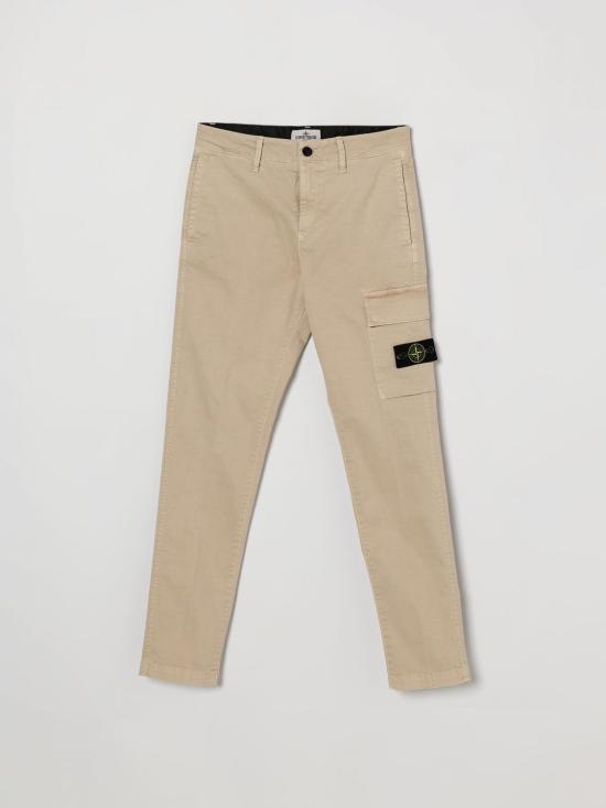 26FW [키즈] 스톤 아일랜드 스트레이트 팬츠 3100003S0198 V019A Beige