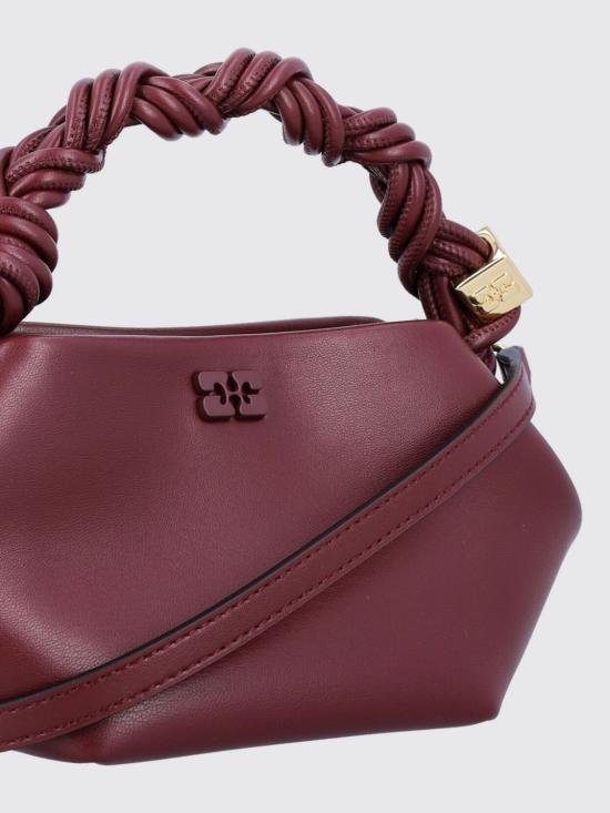 26FW 가니 미니 부 백 A69475894 436 Burgundy - GANNI