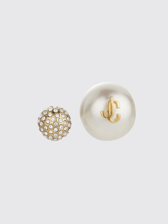26FW 지미추 보석 AURISTUDSJIQ GOLD WHITE CRYSTAL