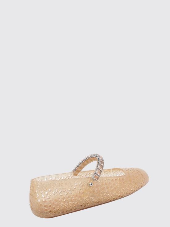 26FW 지미추 플랫 슈즈 THEJELLYNTX LIGHT TOFFEE Beige - JIMMY CHOO