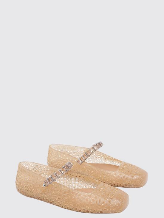 26FW 지미추 플랫 슈즈 THEJELLYNTX LIGHT TOFFEE Beige - JIMMY CHOO