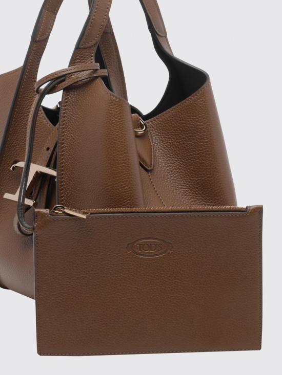 26FW 토즈 T 타임리스 미니 토트백 XBWTSBA9100XSO S600 Brown - TODS