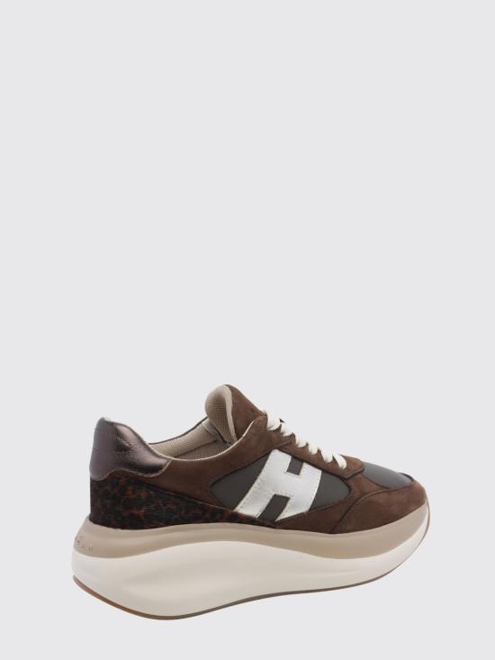26FW 호간 스니커즈 HXW7140GA40VHL 0R1W Brown - HOGAN