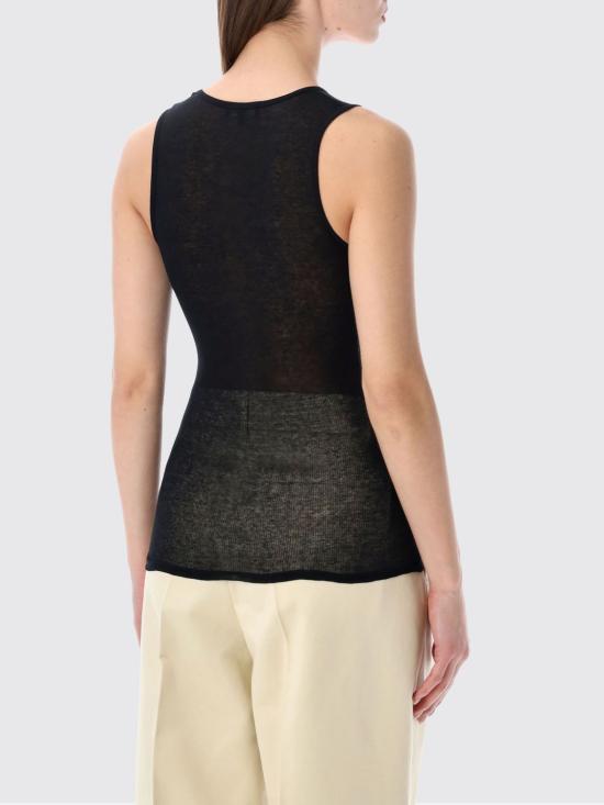 26SS 쉐르 민소매 티셔츠 TSH0763ISIS 126S Black 1 - SOEUR