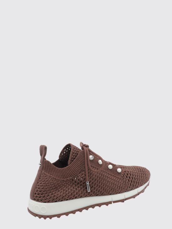 26FW 지미추 스니커즈 VELESQEH CHOCOLATE BRONZE Brown - JIMMY CHOO
