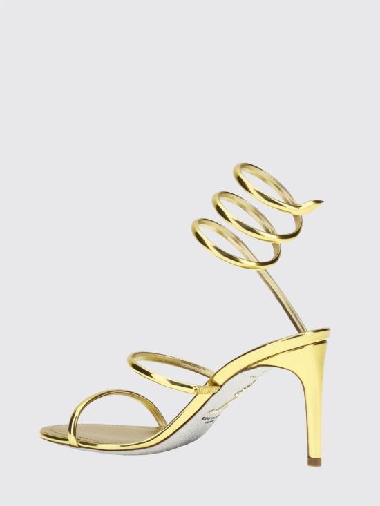 26FW 르네 카오빌라 힐/펌프스 C12351080 0001L018 Gold - RENE CAOVILLA