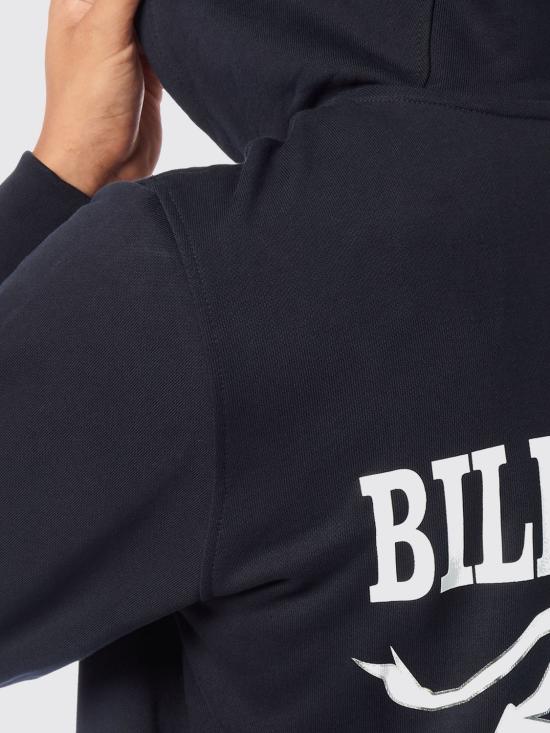 26FW 빌리어네어 후드 티셔츠 OAECMJB3723BTE004N 24 Navy - BILLIONAIRE