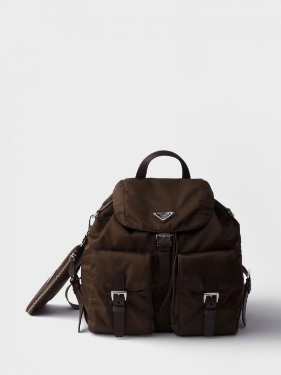 26FW 프라다 미디엄 리나일론 백팩 1BZ811RV44 F0038 Brown