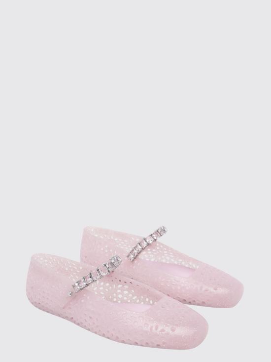 26FW 지미추 플랫 슈즈 THEJELLYNTX COTTON CANDY Pink - JIMMY CHOO