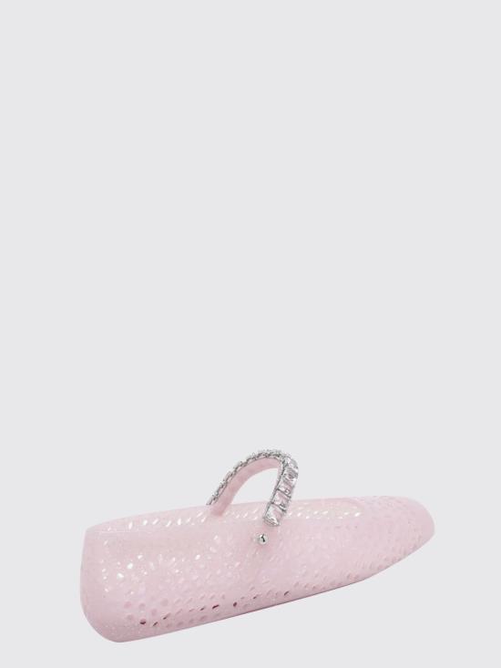 26FW 지미추 플랫 슈즈 THEJELLYNTX COTTON CANDY Pink - JIMMY CHOO