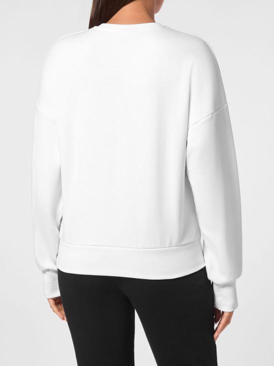 26SS 플레인스포츠 스웨터 AADCWJO1012SJO001N 01 White - PLEIN SPORT