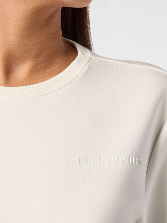 26SS 플레인스포츠 스웨터 AADCWJO1015STE003N 01 White - PLEIN SPORT