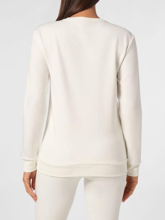 26SS 플레인스포츠 스웨터 AADCWJO1015STE003N 01 White - PLEIN SPORT