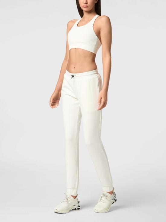 26SS 플레인스포츠 스트레이트 팬츠 AADCWJT2007SJO001N 01 White - PLEIN SPORT