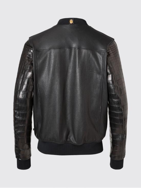 26FW 빌리어네어 자켓 W17CMLB0171BLE007C 02 Black - BILLIONAIRE
