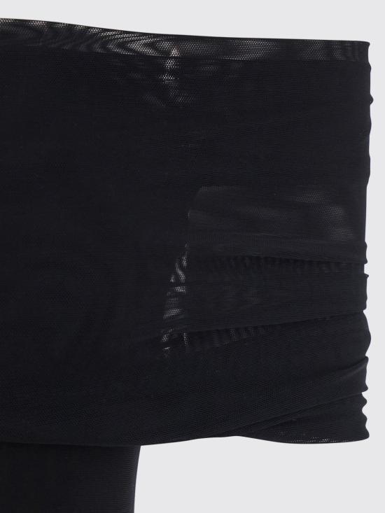 26SS 노마카말리 롱 원피스 ST1263PMT53 001 Black - NORMA KAMALI