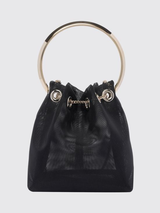 26FW 지미추 토트백 BONBONGIK BLACK LIGHT GOLD - JIMMY CHOO