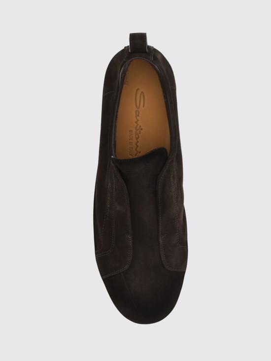 26FW 산토니 스니커즈 MBCD22211BARTSE2 T60 Brown - SANTONI