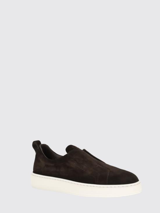 26FW 산토니 스니커즈 MBCD22211BARTSE2 T60 Brown - SANTONI