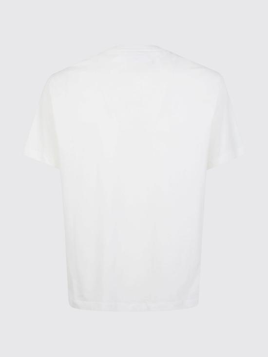 26SS 엠포리오 아르마니 반팔 티셔츠 EM004751AF23082 F0041 White - EMPORIO ARMANI