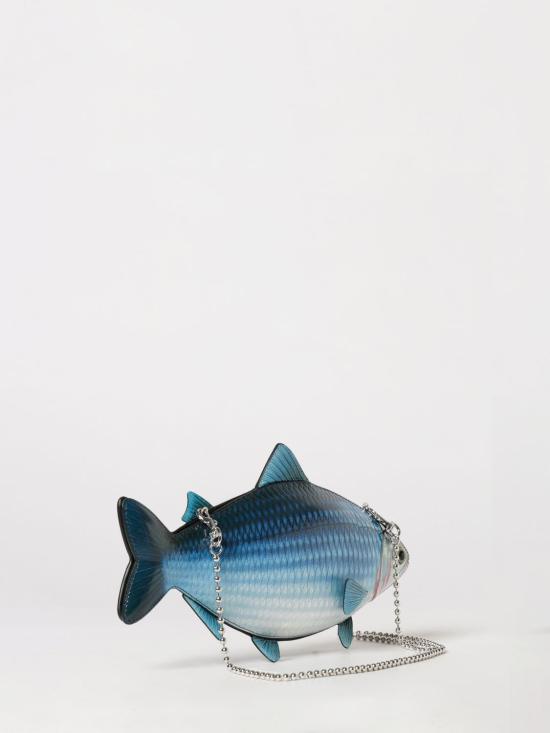 26SS 모스키노 클러치/파우치 MC4106PP1OOS1 70A Blue - MOSCHINO