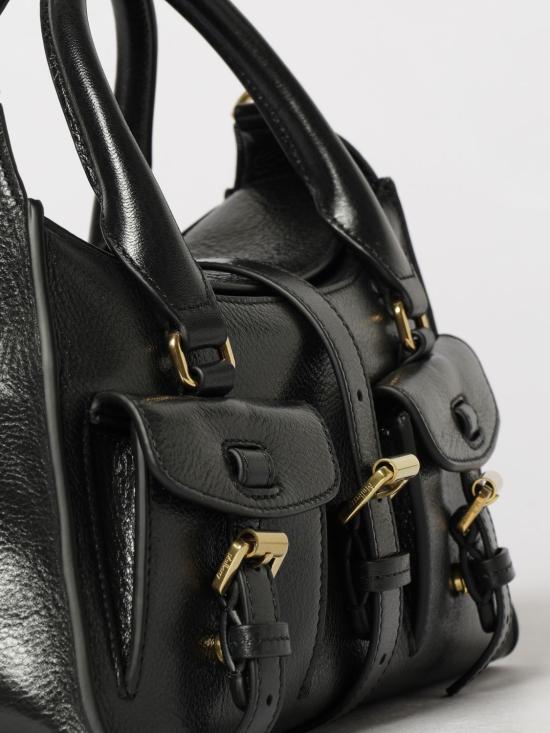 26FW 멀버리 토트백 HH9977213 A100 Black - MULBERRY