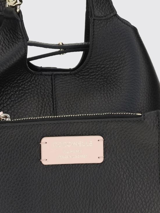26FW 코치넬리 토트백 E1SHA580101 001 Black - COCCINELLE