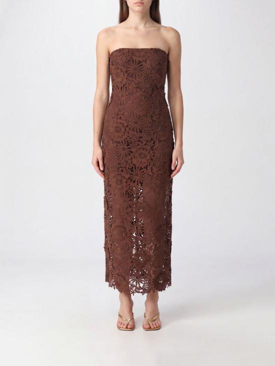 26SS 로테이트 롱 원피스 115624 2037 Brown