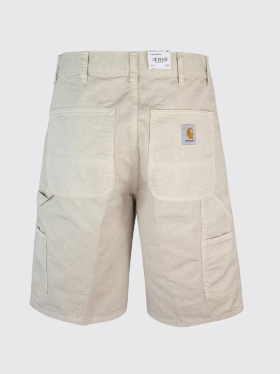 26SS 칼하트 WIP 싱글 니 쇼츠 I031504 2LPGD White - CARHARTT WIP
