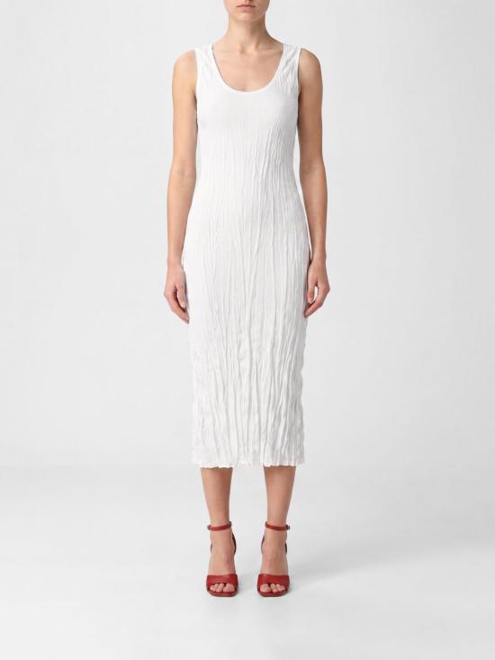 26SS 토템 롱 원피스 262WRD0343YA0244 047 White