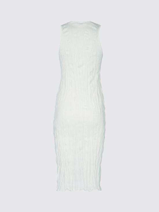 26SS 토템 롱 원피스 262WRD0343YA0244 047 White - TOTEME