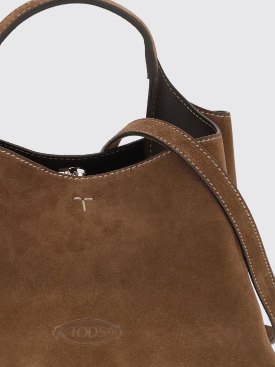 26FW 토즈 마이크로 토트백 XBWAPAEL000XBL 246F Brown - TODS