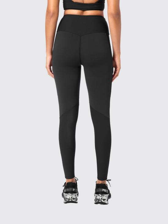 26SS 플레인스포츠 레깅스 AADCWJT2009STE003N 02 Black - PLEIN SPORT