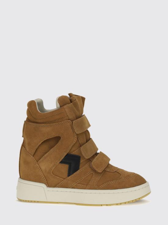 26FW 이자벨마랑 베켓 웨지 스니커즈 BK0010FAD1E03S COBK Brown