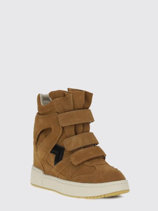 26FW 이자벨마랑 베켓 웨지 스니커즈 BK0010FAD1E03S COBK Brown - ISABEL MARANT