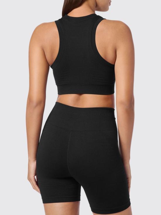 26SS 플레인스포츠 트레이닝 티셔츠 AADCWJK0174STE003N 02 Black - PLEIN SPORT
