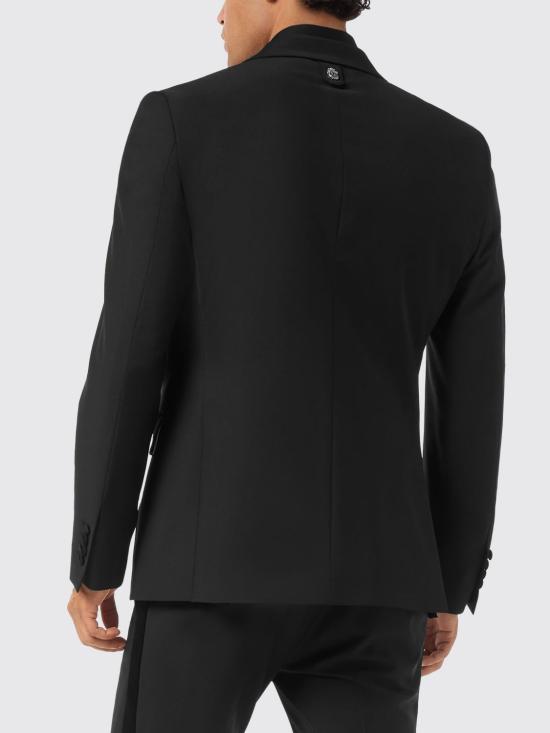 26FW 빌리어네어 자켓 OAECMRF2028BTE004N 02 Black - BILLIONAIRE