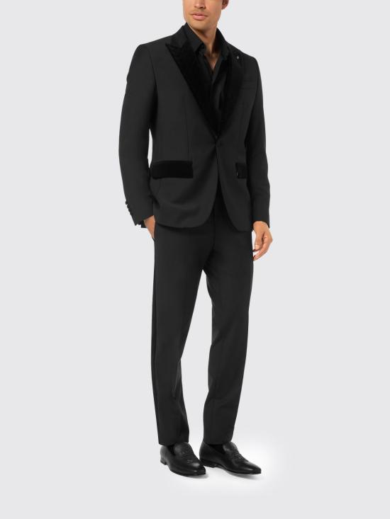 26FW 빌리어네어 자켓 OAECMRF2028BTE004N 02 Black - BILLIONAIRE